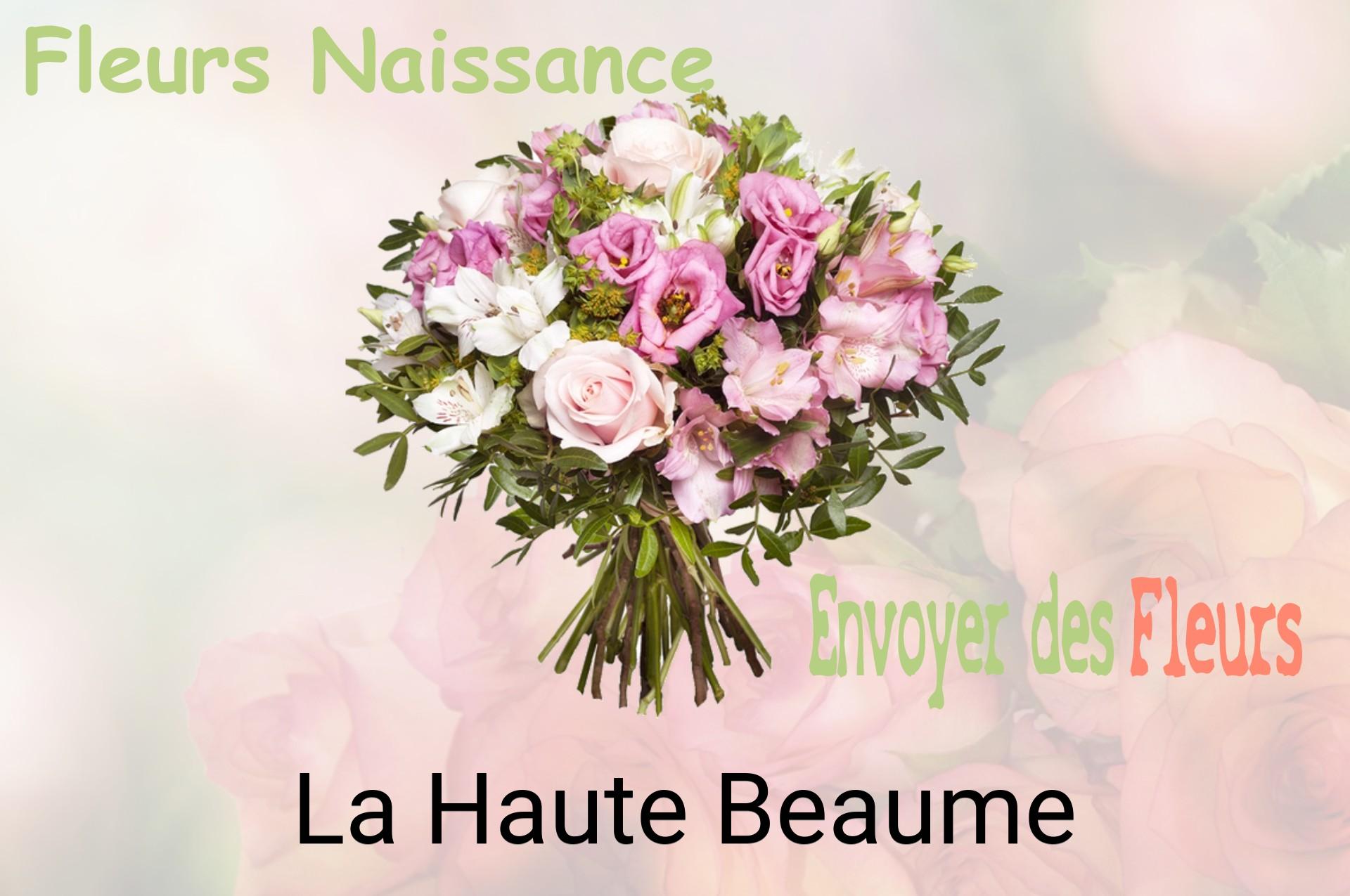 Bouquet de fleurs de naissance livré à La Haute-Beaume